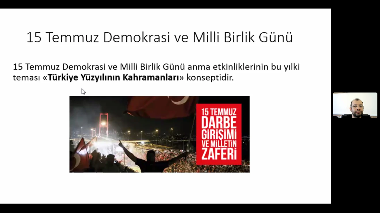 Selçuk Üniversitesinde 15 Temmuz’un olumsuz etkileri anlatıldı